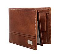 AM LEATHER Crazy Horse Handmade Leather Wallet for Men Brown Brown Travel Accessories Brown Travel Accessories, Brown, Travel Accessories