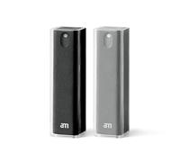 am Mobile Phone Cleaning Kit with Screen Cleaner Spray: All-in-One Screen Cleaner for Car, Smartphone, Tablet and PC Screen Cleaner for Mobile Phone and Tablet 2 Pack, Black, Grey