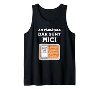 Am Patratele Dar Sunt Mici Mititei Funny Romanian Food Tank Top