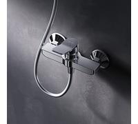 AM.PM X-Joy FXA20000 Water Saving Shower Mixer for Bathroom, Scratch Resistant Shower Faucet, No Spout, Easy to Clean, Chrome