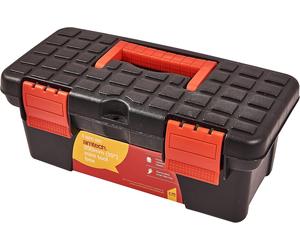 Am-Tech 10" Mini Small Plastic Tool Box With Removable Tray