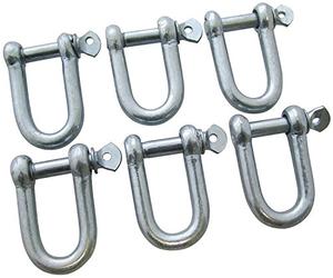 Am-Tech 12mm (M12) D-Shackles (6 Piece)