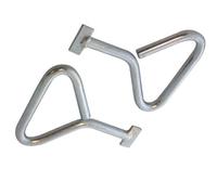 Am-Tech 170mm Galvanized Iron Manhole Drain Cover Keys x 2 AMC3190