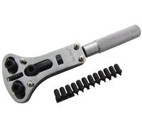 Am Tech 3 Jaw Screw Back Waterproof Watch Case Cover Opener Repair Tool Battery Changer