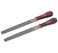 Am-tech E1358 6-Inch Half Round and Flat File (2-Piece) by Amtech