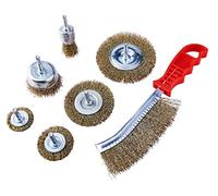 Am-Tech F3610 Set 7 Metallic Wire Brushes