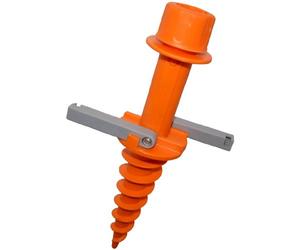 Am Tech Folding Ground Anchor Parasol / Washing Line rotary clothes line Base Holder