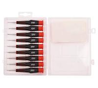 Am-Tech L0475 9pc Precision Screwdriver Set, Assorted Colours