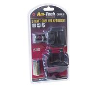 Amtech S8070 3W CREE LED Headlight, Clear