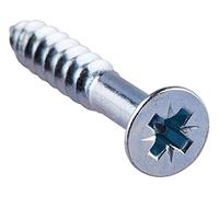 Am-Tech Z0155 5 x30 mm PZ Countersunk Wood Screws, 16pc