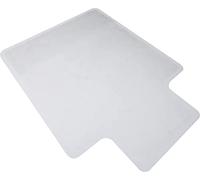 AM The America Store Chair Mat for Hardwood Floor - Computer Desk Chair Mat for Hardwood Floors - Easy Glide Rolling Plastic Mat for Hard Floors for Work, Home, Gaming with Extended Lip (36” x 48”)