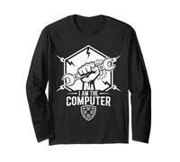 AM THE Computer Tech Mechanic Screwdriver Car Guy Long Sleeve T-Shirt