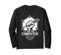AM THE Computer Tech Mechanic Screwdriver Car Guy Long Sleeve T-Shirt