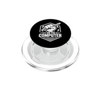 AM THE COMPUTER Tech Mechanic Screwdriver Car Guy PopSockets PopGrip for MagSafe