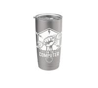 AM THE Computer Tech Mechanic Screwdriver Car Guy Stainless Steel Insulated Tumbler