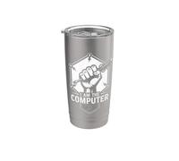 AM THE Computer Tech Mechanic Screwdriver Car Guy Stainless Steel Insulated Tumbler