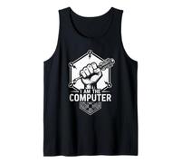 AM THE Computer Tech Mechanic Screwdriver Car Guy Tank Top