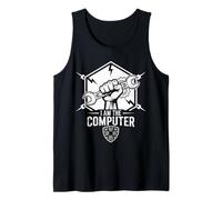 AM THE Computer Tech Mechanic Screwdriver Car Guy Tank Top