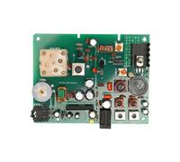 AM Transmitter Kit Adjustable 530 to 1600KHZ Medium Wave Transmitter for School Experiment, Power Supply 9V2A DC, HF Transmitting Power