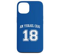 Am Yisrael Chai 18 Jewish Pride Varsity Support Israel Flag Case for iPhone 13