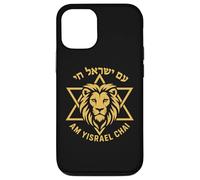 Am Yisrael Chai Lion Star of David Israel Symbol Case for iPhone 12/12 Pro