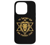Am Yisrael Chai Lion Star of David Israel Symbol Case for iPhone 14 Pro