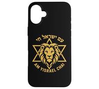 Am Yisrael Chai Lion Star of David Israel Symbol Case for iPhone 16 Plus