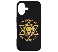 Am Yisrael Chai Lion Star of David Israel Symbol Case for iPhone 17