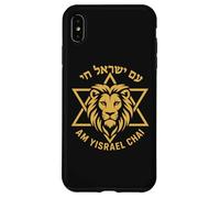 Am Yisrael Chai Lion Star of David Israel Symbol Case for iPhone XS Max