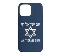 Am Yisrael Chai Support Israel Hebrew Jewish Pride Design Case for iPhone 13 Pro Max
