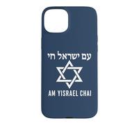 Am Yisrael Chai Support Israel Hebrew Jewish Pride Design Case for iPhone 15 Plus