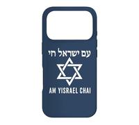 Am Yisrael Chai Support Israel Hebrew Jewish Pride Design Case for iPhone 17 Pro
