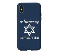 Am Yisrael Chai Support Israel Hebrew Jewish Pride Design Case for iPhone X/XS