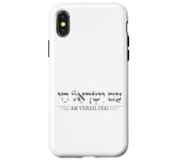 Am Yisrael Chai Support Jewish Pride Israeli Hebrew Case for iPhone X/XS