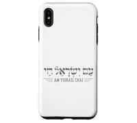 Am Yisrael Chai Support Jewish Pride Israeli Hebrew Case for iPhone XS Max