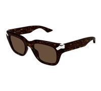AM0439S 003 Man Sunglasses Acetate Havana Brown Squared