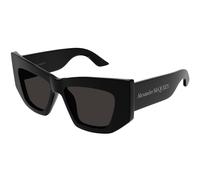 AM0448S 001 Woman Sunglasses Acetate Black Grey Cat Eye