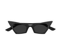 Am0557S Sunglasses - female - Alexander McQueen - Sunglasses - Black - 48 MM - Accessories 48 MM