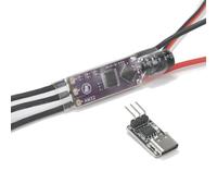 AM32 32-Bit ESC 2-4S 40A Speed Controller Support PWM/DSHOT/Sine forRC Car Crawler Dron Brushless Motor