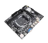 AM4 CPU Motherboard, B350M K 2 Channel DDR4 64GB Desktop Computer Motherboard Advanced BIOS Function, Supports for 1000-5000 Series, NVME M.2, PCIe 3.0, SATA 3.0