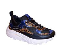 AMA BRAND Deluxe Shark Luxury Sneakers Fashion Shoes, Black Blue Ani, 8 UK
