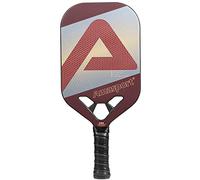 AMA SPORT - APB-JP80-2-Burgundy - Matrix Explore 003 - Textured Graphite Pickleball Racket - Elongated with Dynamic Groove - Large Sweet Spot - Power and Reach