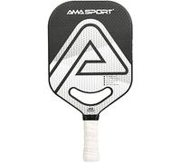 AMA SPORT - APB-PP002-3KW - Pickleball Racket Carbon 3K Fusion - 20 mm Thickness - Maximum Spin - Textured Graphite - Ultimate Control and Power
