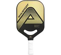 AMA SPORT - APB-PP002-C1G - Pickleball Racket Immersion 3K Carbon - Gold - 20 mm, Thick Core, Textured Graphite, Max Spin - Aggressive and Controlled