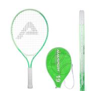 AMA SPORT - AT-X-Green19-7479C - 19-Inch Junior Tennis Racket - Easy Grip - For Children Aged 3 to 4 - Beginner Tennis Learning - Lightweight and Durable