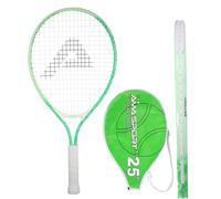 AMA SPORT - AT-X-Green25-7479C - 25-Inch Junior Tennis Racket - Ergonomic Comfort - For Children Aged 9 to 12 - Beginner Tennis Learning - Lightweight and Durable
