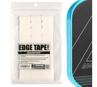 AMA SPORT Pickleball Paddle Edge Guard Tape 3 Pack Transparent Edge Protection Tapes 28mm Width Paddle Edge Cover Perfectly Fits Curved Edge Without Wrinkling (800mm Length)