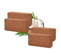 Amabassador 4X 10L Coco Coir Brick Multi Purpose Potting Compost Compressed Peat Free