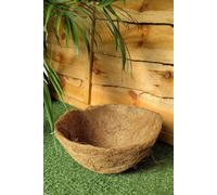 Natural Coco Liner Hanging Basket Cupped Shaped Coco Liner For A 10 Inch Basket