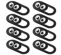 Amabro 8PCS Webcam Cover Slide, Thin Phone Camera Cover Laptop Computer Camera Cover Slide Blocker Slider Lens Cover Protector Protect Privacy Security Fits Desktop PC Tablet Pad(Eye)